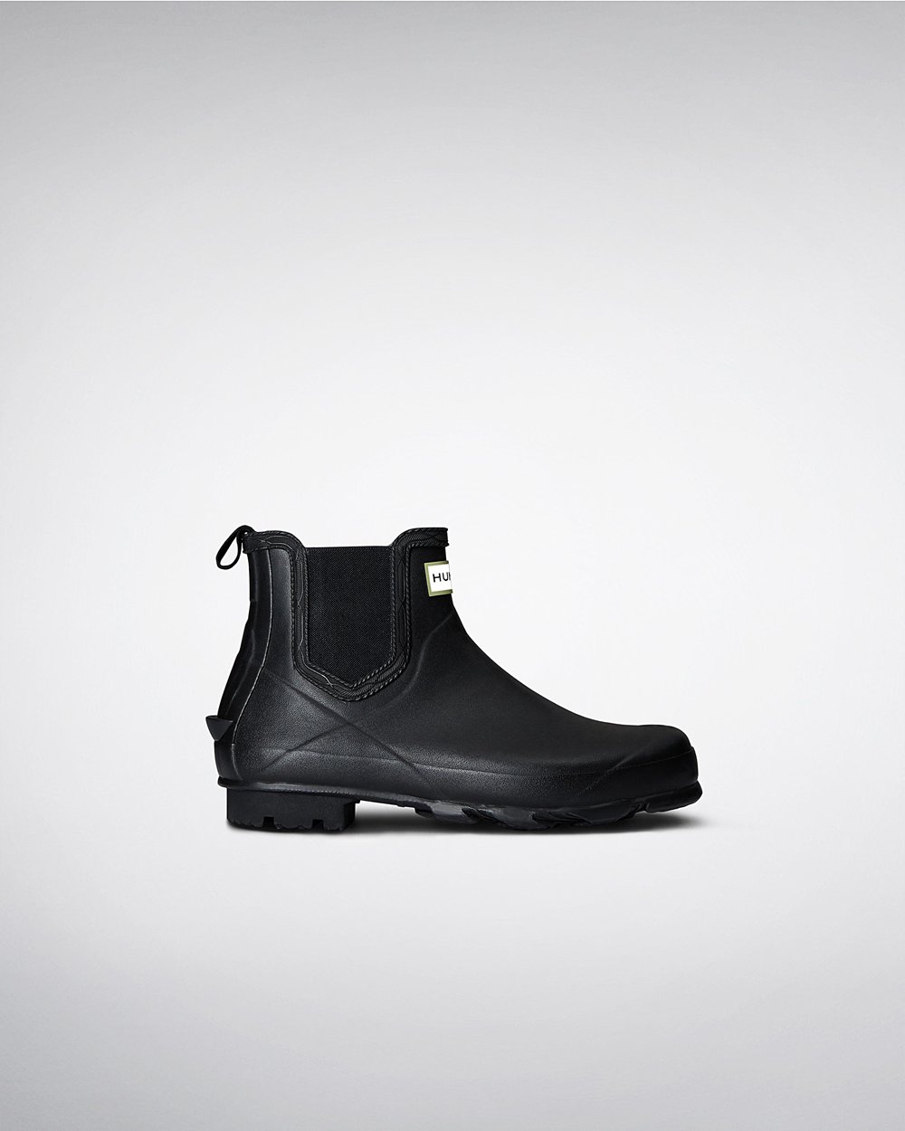 Hunter Chelsea Boots Black - Hunter Porn Star Field Men - London 80VHYTSXM